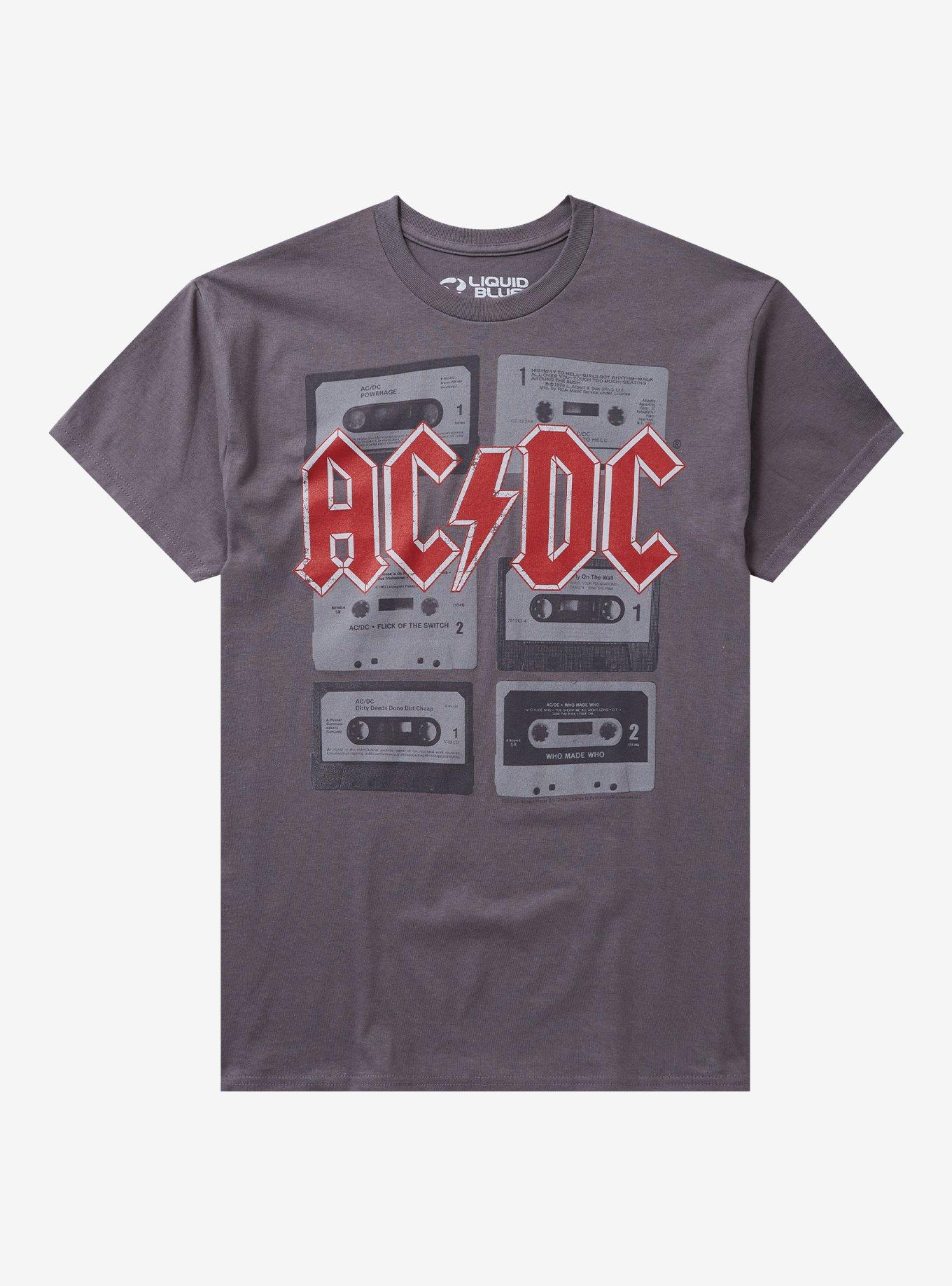 AC DC Cassette Tapes T-Shirt | Trending Graphic Tee For Fans