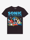 Sonic The Hedgehog Trio T-Shirt | Trending Graphic Tee For Fans