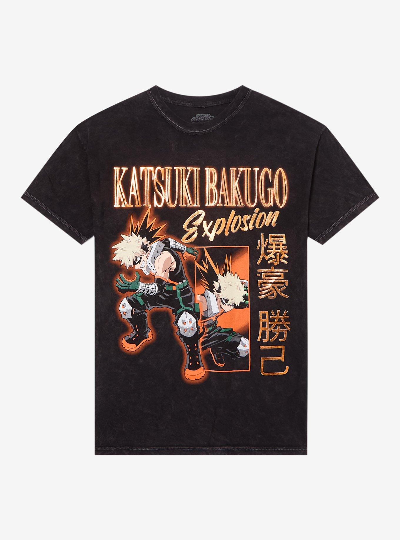 My Hero Academia Katsuki Bakugo Explosion Girls T-Shirt | Trending Graphic Tee For Fans