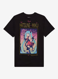 Hatsune Miku Devil Costume Metallic Details By Choccy T-Shirt | Trending Graphic Tee For Fans
