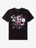 The Amazing Digital Circus Caine Dark Wash T-Shirt | Trending Graphic Tee For Fans