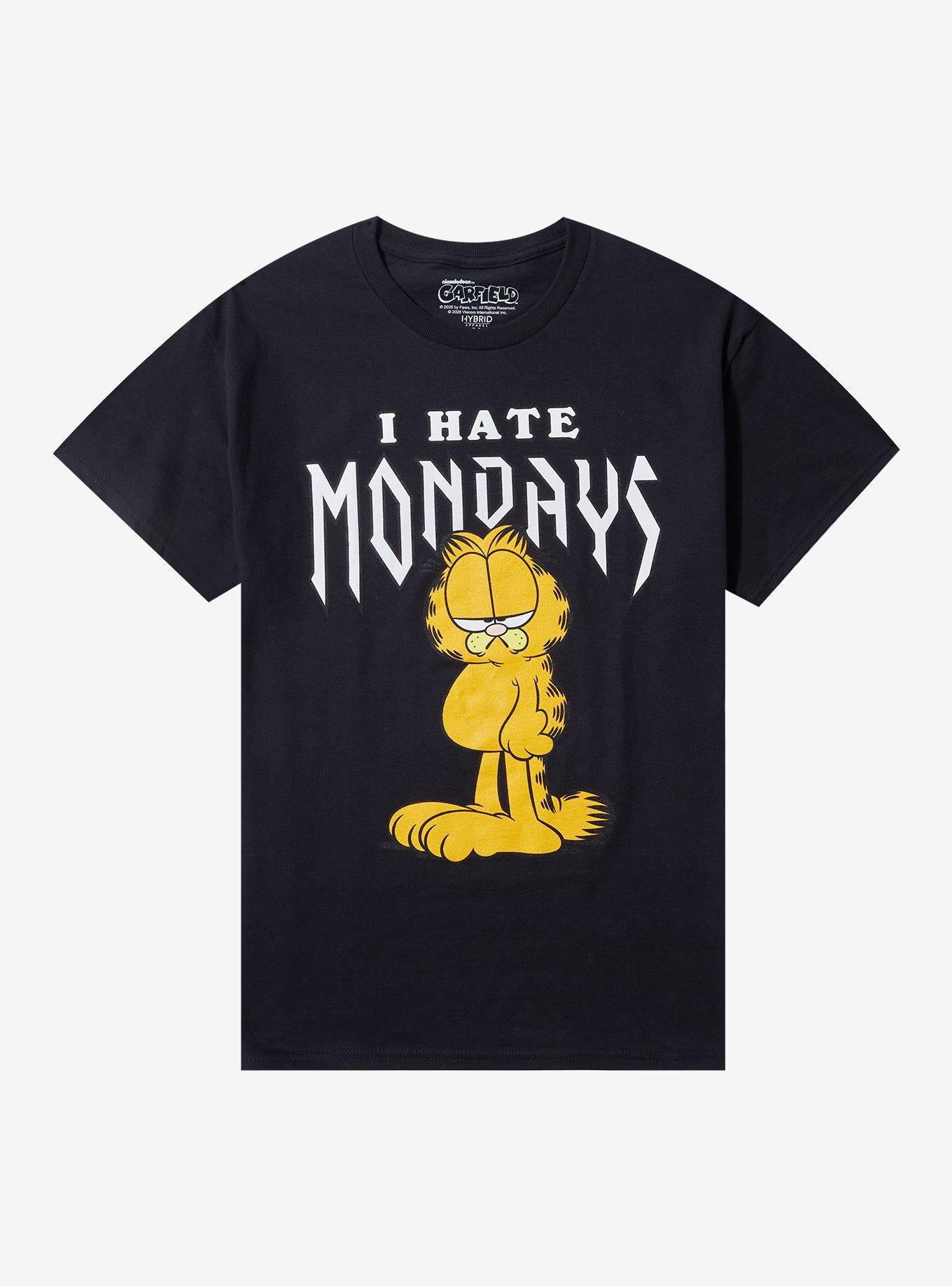 Garfield Hate Mondays T-Shirt | Trending Graphic Tee For Fans