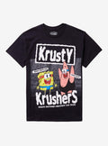 SpongeBob SquarePants Krusty Krushers Tag Team T-Shirt | Trending Graphic Tee For Fans