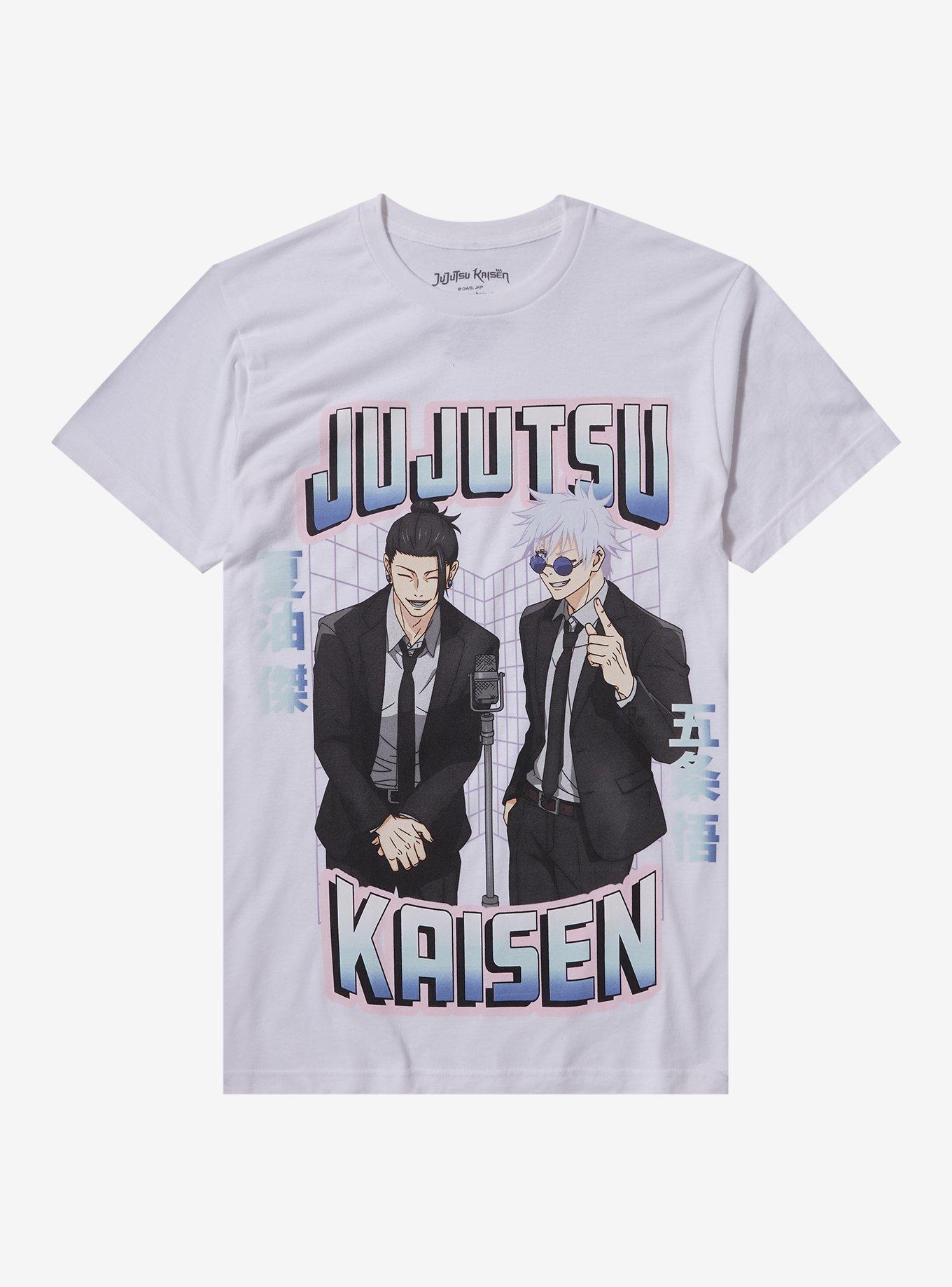 Jujutsu Kaisen Gojo & Geto Comedy Duo T-Shirt | Trending Graphic Tee For Fans