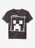 Minecraft Creeper Mineral Wash T-Shirt | Trending Graphic Tee For Fans