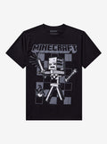 Minecraft Skeleton Tonal T-Shirt | Trending Graphic Tee For Fans