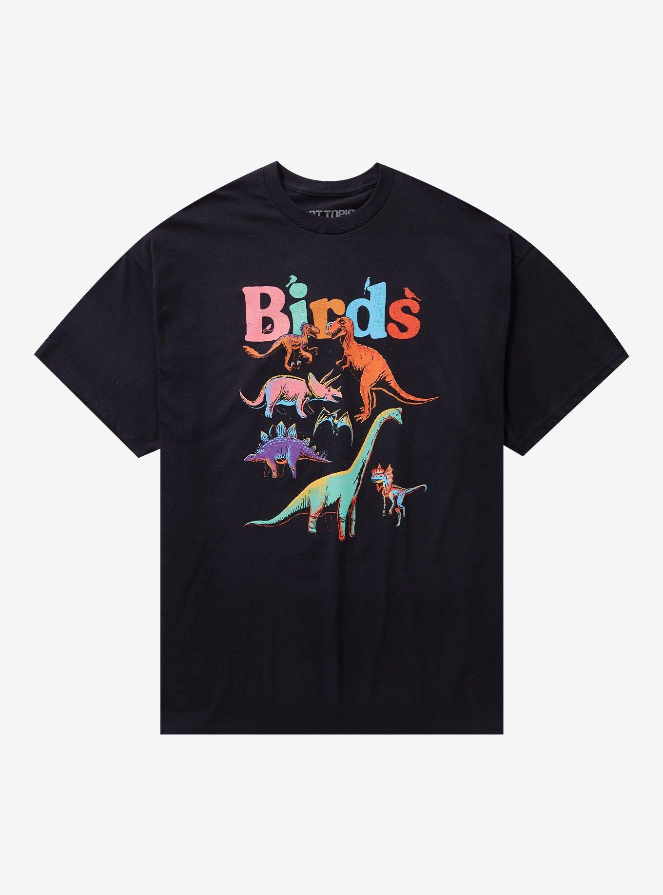 Birds Dinosaur Chart By PPMid T-Shirt | Trending Graphic Tee For Fans