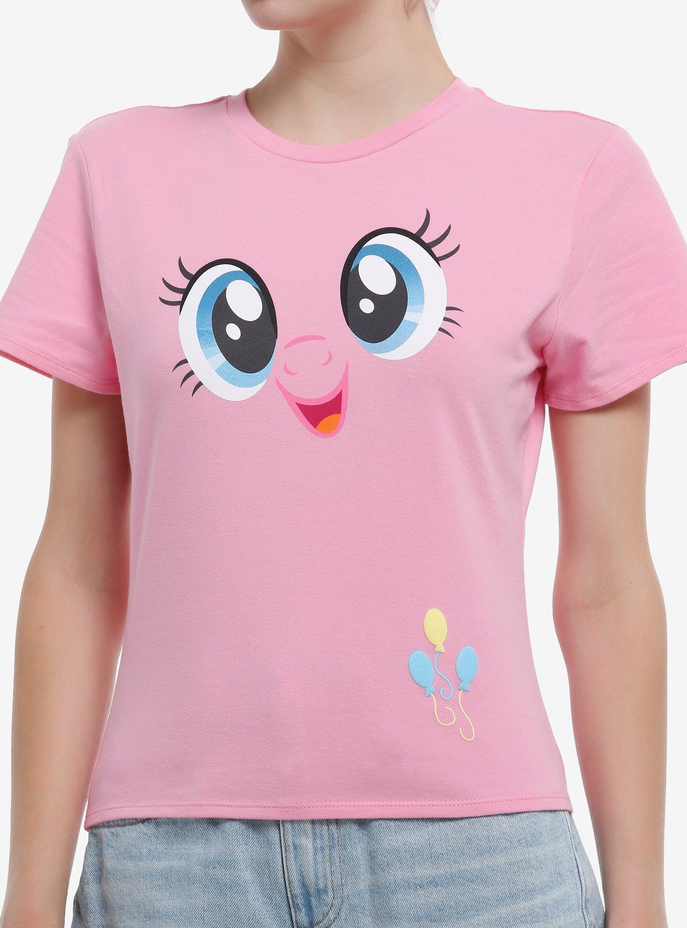 My Little Pony Pinkie Pie Face Girls Baby T-Shirt | Trending Graphic Tee For Fans