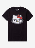 Hello Kitty Nerd Girls T-Shirt | Trending Graphic Tee For Fans