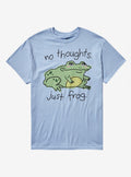 No Thoughts Just Frog By Goodie Two Sleeves T-Shirt | Trending Graphic Tee For Fans