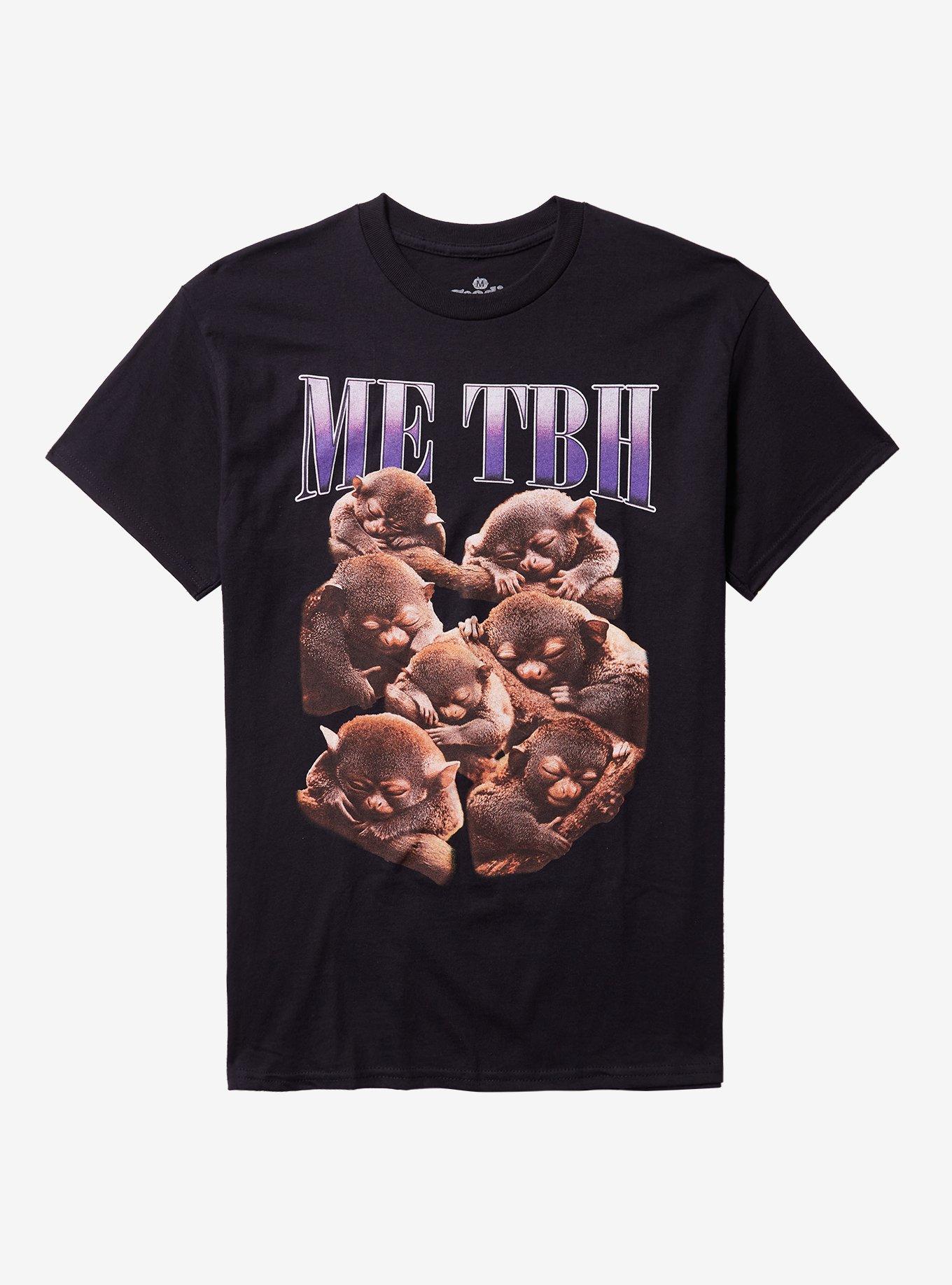 Me TBH Sleeping Critters By Goodie Two Sleeves T-Shirt | Trending Graphic Tee For Fans