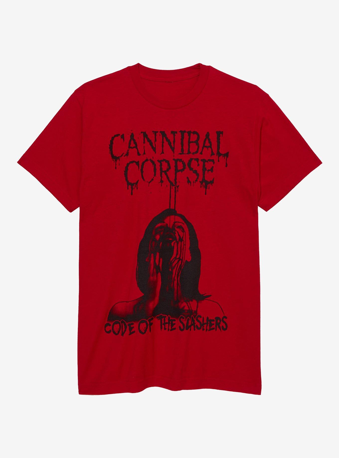 Cannibal Corpse Red Before Black Two-Sided Girls T-Shirt | Trending Graphic Tee For Fans