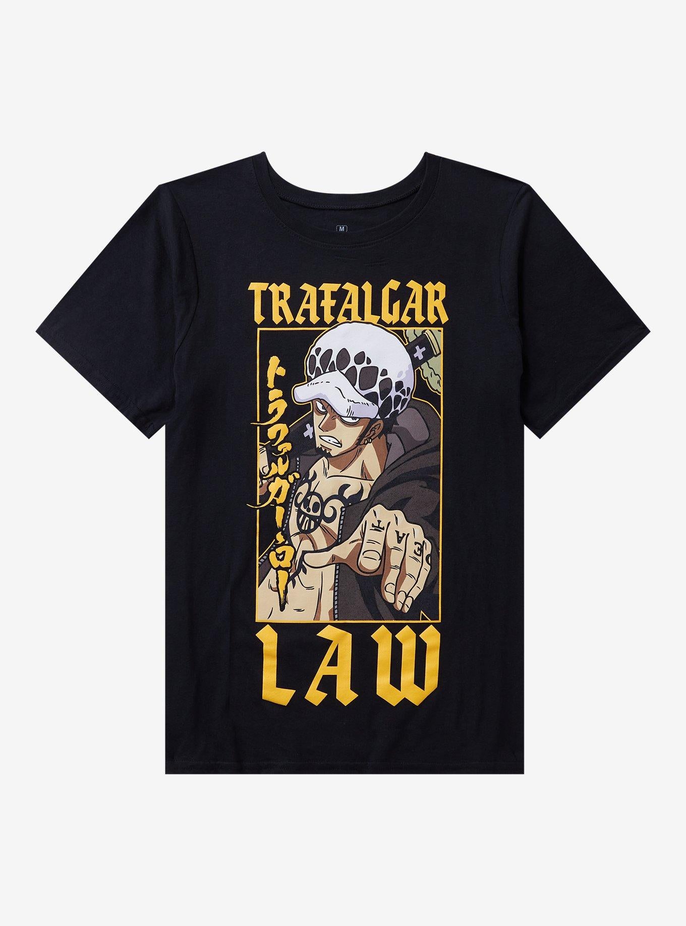 One Piece Trafalgar Law Portrait Girls T-Shirt | Trending Graphic Tee For Fans