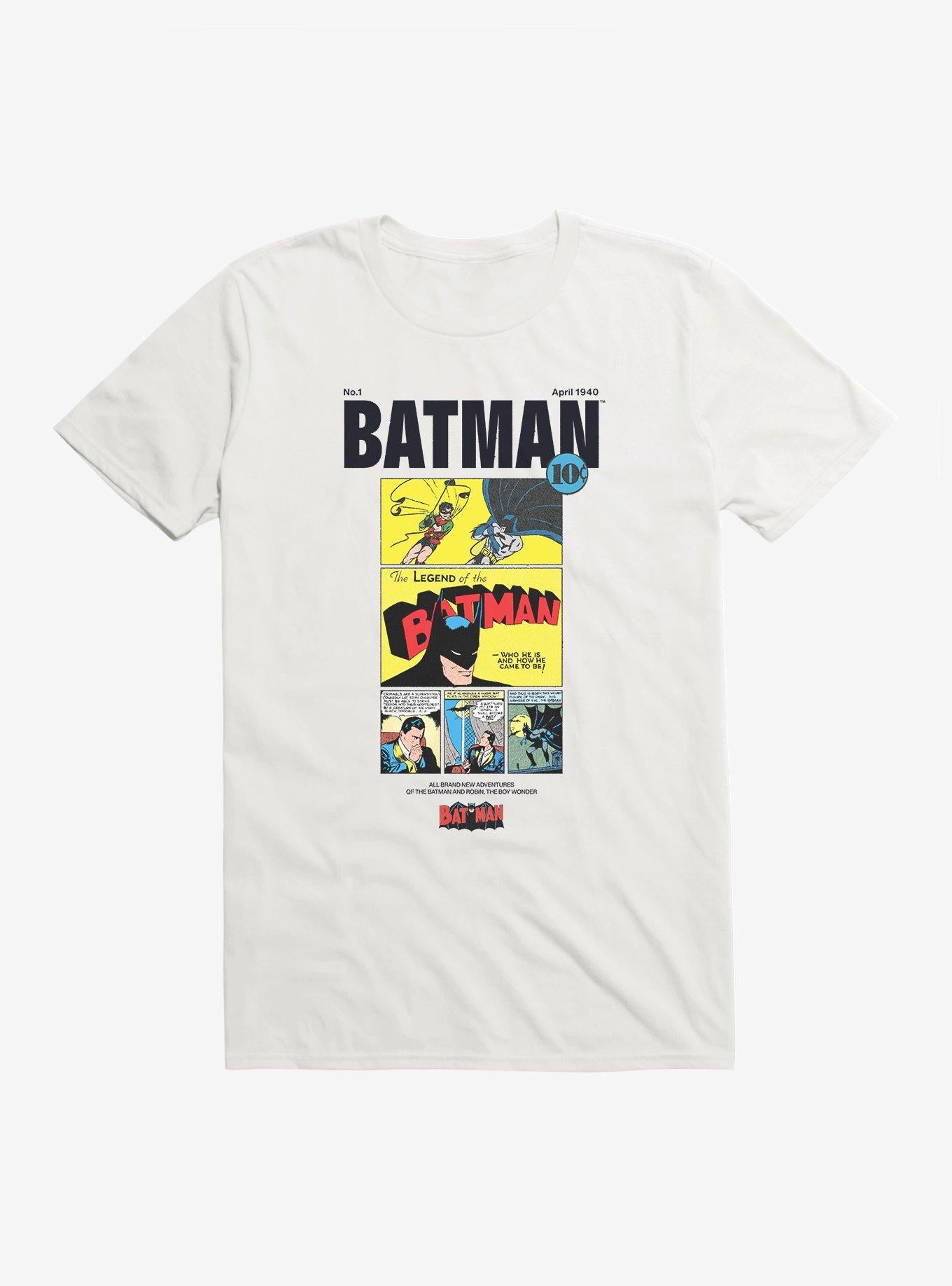 DC Batman 1940 Comic Legend T-Shirt | Trending Graphic Tee For Fans