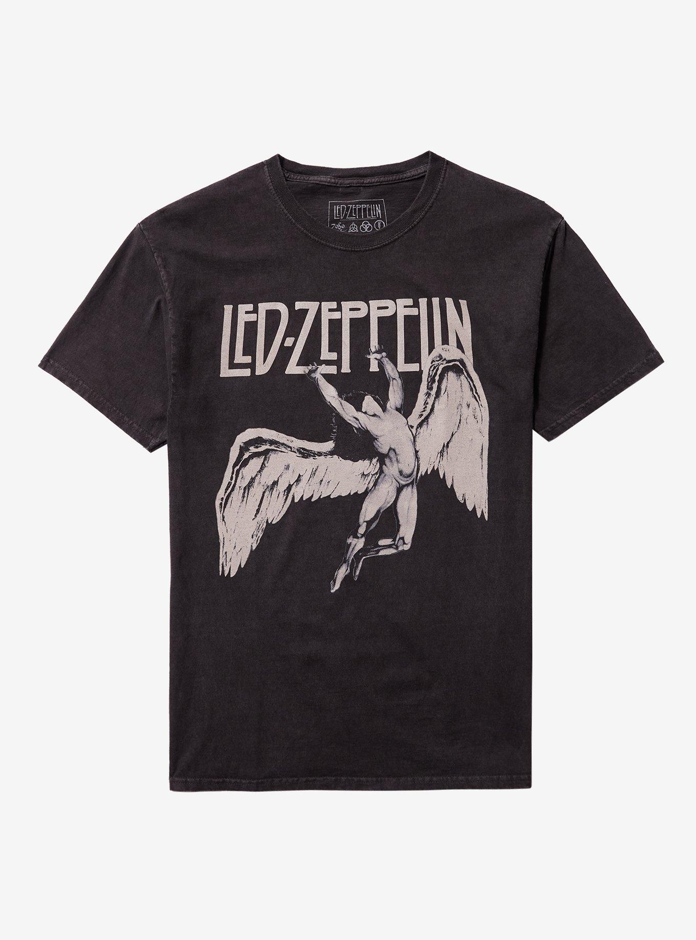 Led Zeppelin Icarus Pigment-Dyed T-Shirt | Trending Graphic Tee For Fans