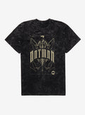 DC Batman Skeleton Card Mineral Wash T-Shirt | Trending Graphic Tee For Fans
