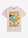Disney Phineas And Ferb Where's Perry Girls T-Shirt | Trending Graphic Tee For Fans