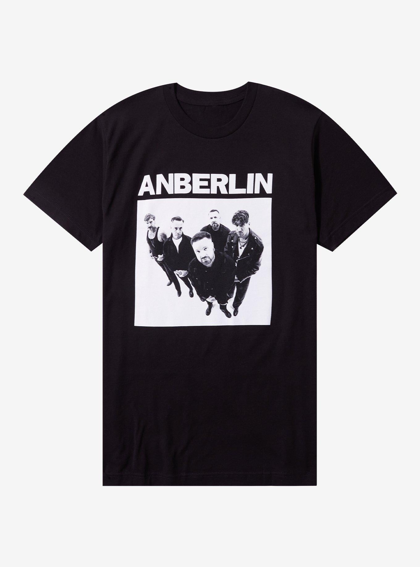 Anberlin Black & White Group Photo T-Shirt | Trending Graphic Tee For Fans