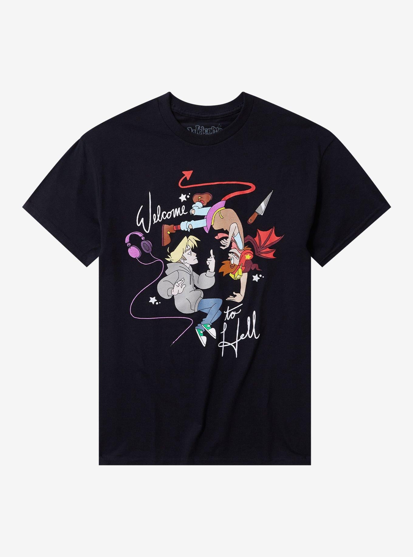 Welcome To Hell Jonathan & Sock T-Shirt | Trending Graphic Tee For Fans