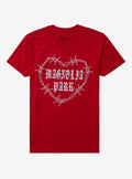 Magnolia Park Barbed Wire Heart T-Shirt | Trending Graphic Tee For Fans