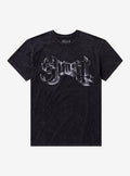 Ghost Logo Mineral Wash T-Shirt | Trending Graphic Tee For Fans