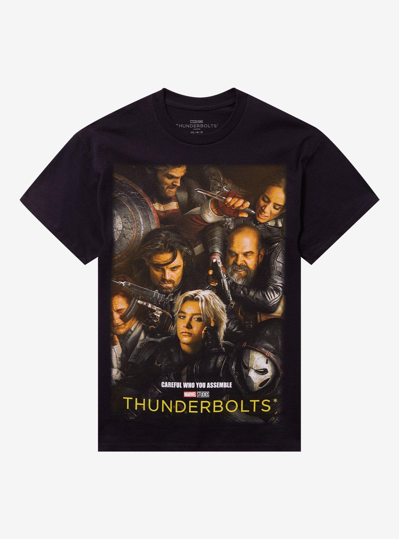 Marvel Thunderbolts Poster T-Shirt | Trending Graphic Tee For Fans