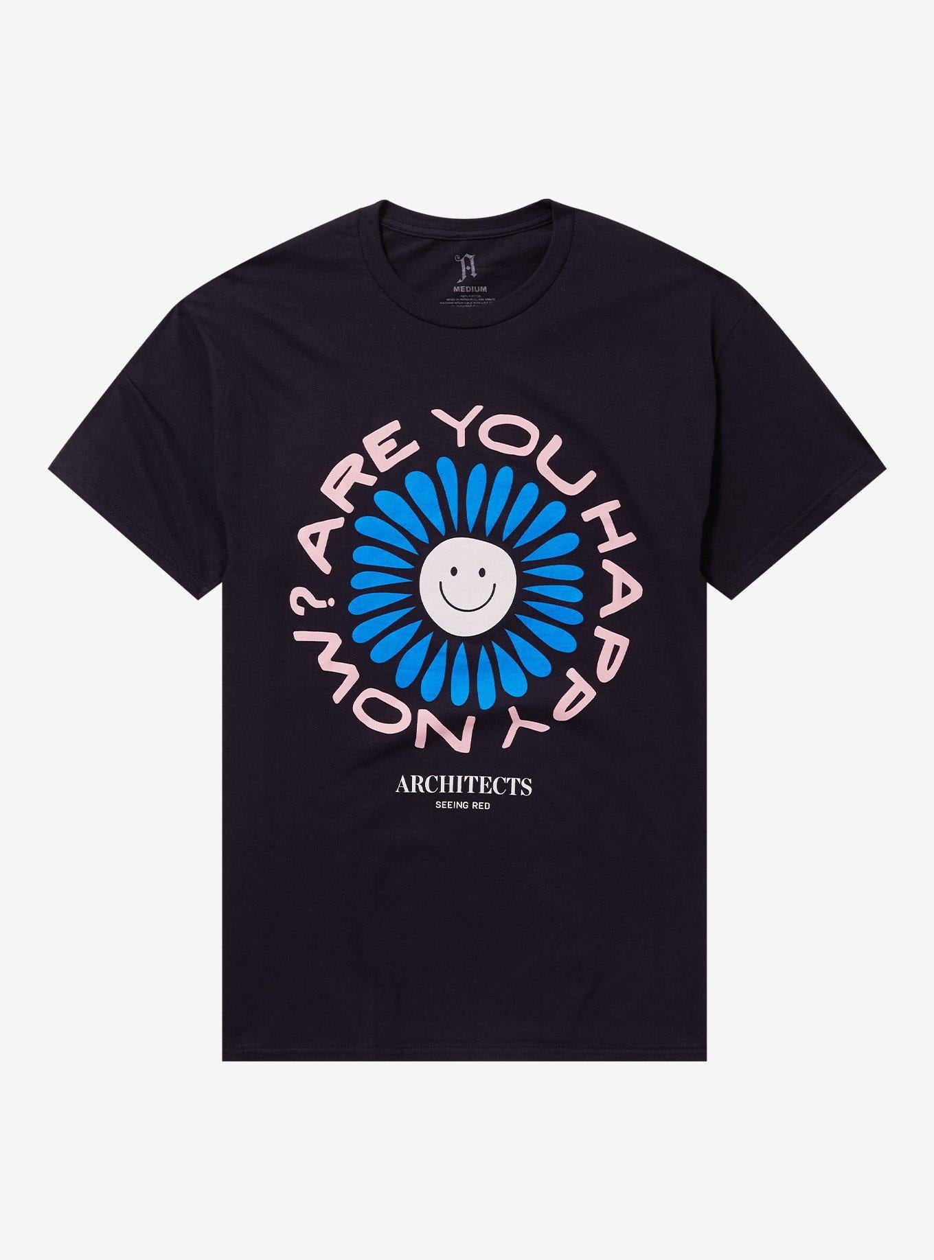 Architects Are You Happy Now? Flower Girls T-Shirt | Trending Graphic Tee For Fans