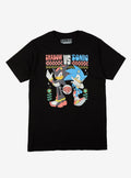 Sonic The Hedgehog Shadow Vs. Sonic Girls T-Shirt | Trending Graphic Tee For Fans