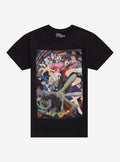 Dandadan Group Spiral Poster Girls T-Shirt | Trending Graphic Tee For Fans