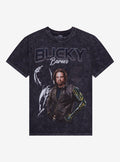 Marvel Thunderbolts Bucky Barnes Portrait Girls T-Shirt | Trending Graphic Tee For Fans