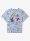 Little Embers Rainbow Tie-Dye Girls T-Shirt | Trending Graphic Tee For Fans