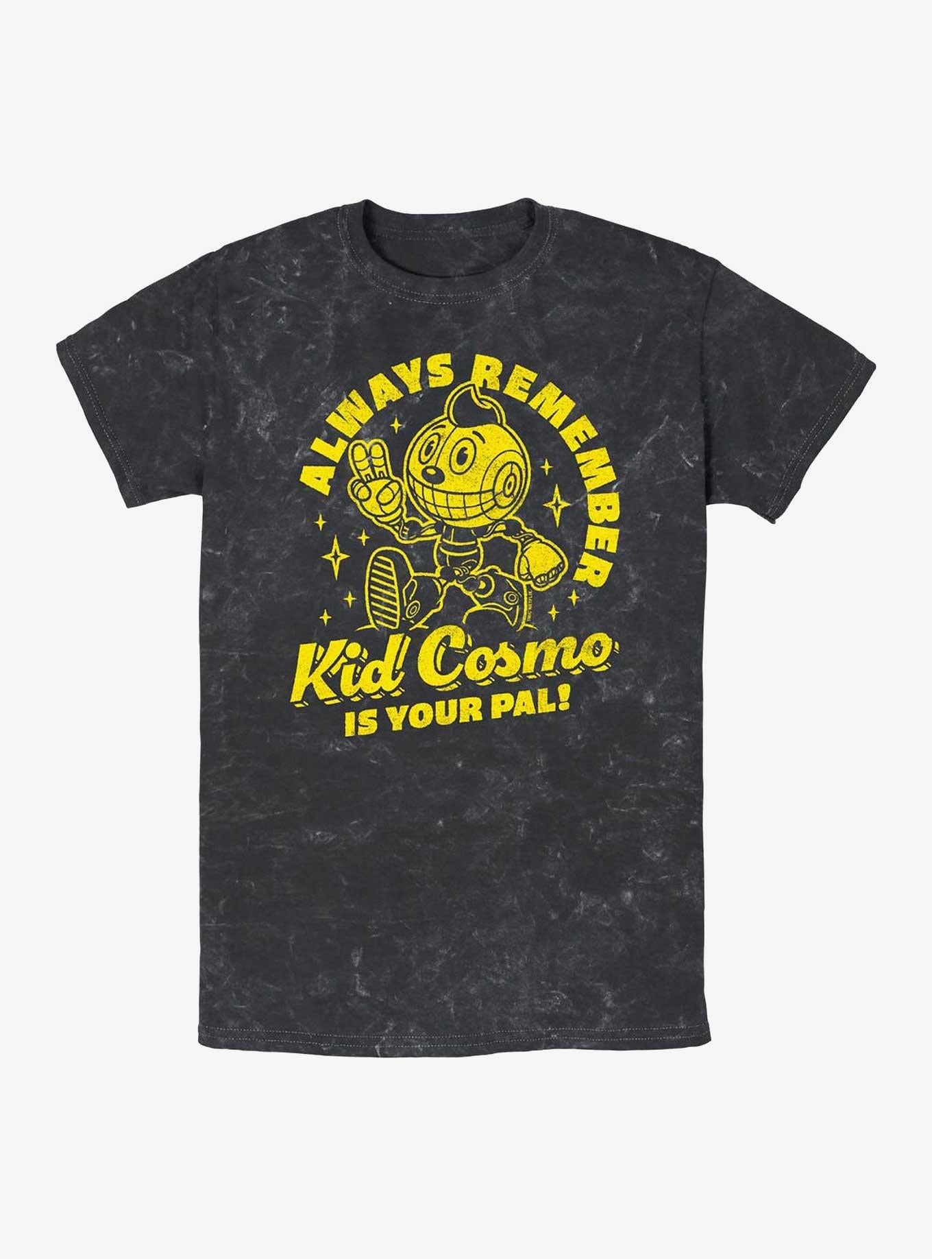 Electric State Cosmo Remember Mineral Wash T-Shirt | Trending Graphic Tee For Fans
