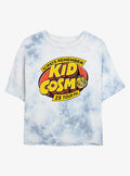 Electric State Kid Cosmo Logo Tie-Dye Girls Crop T-Shirt | Trending Graphic Tee For Fans