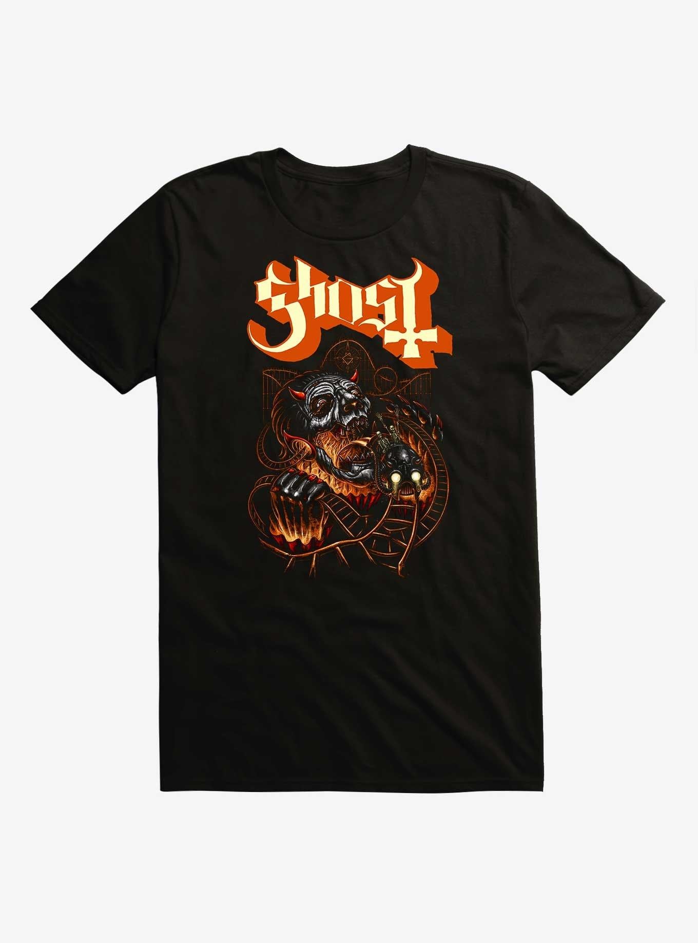 Ghost Hell Coaster T-Shirt | Trending Graphic Tee For Fans
