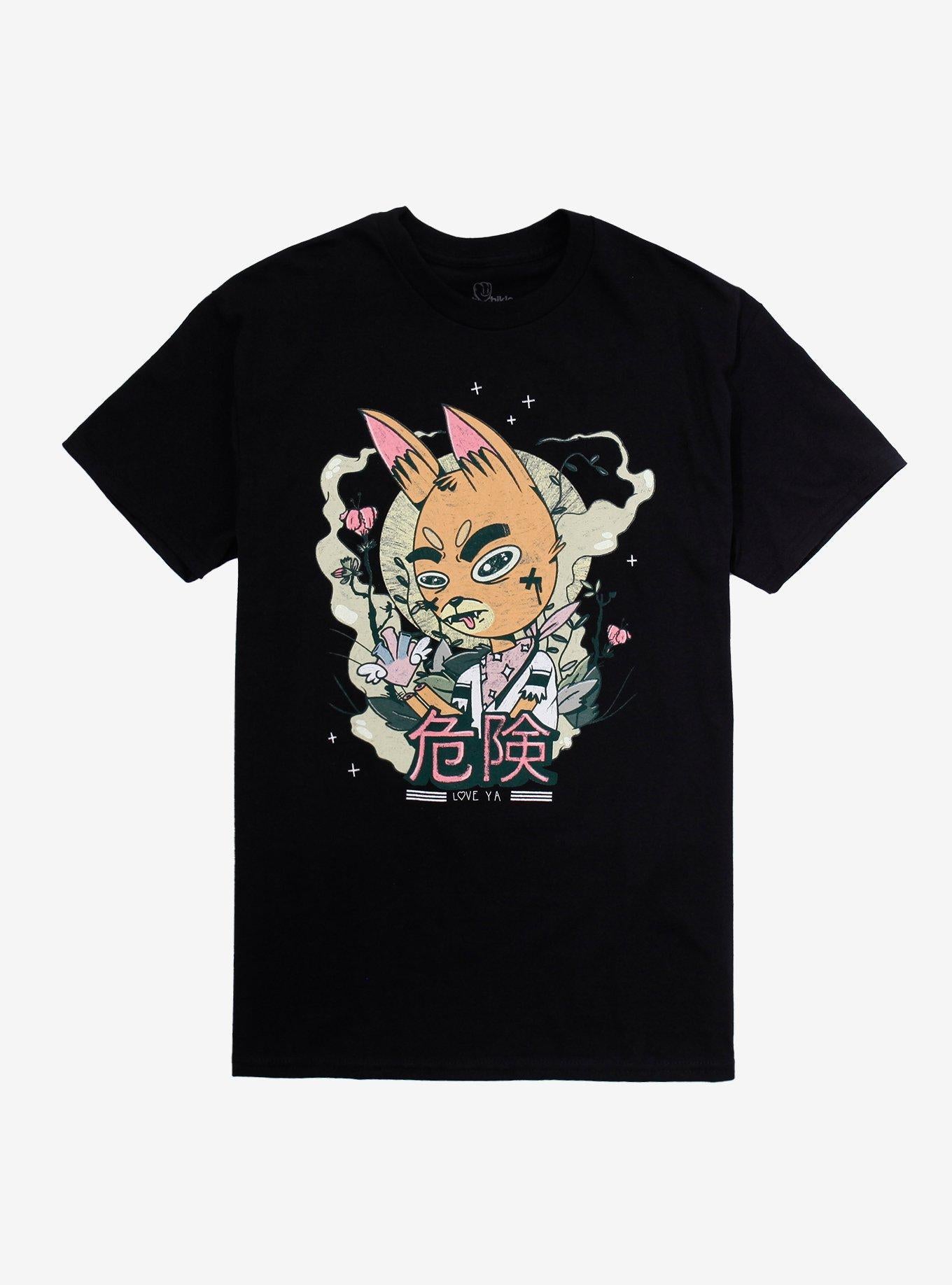 Love Ya Bandana Cat By ArtyChikle T-Shirt | Trending Graphic Tee For Fans