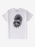 Raccoon Mohawk By Decaffedepresso T-Shirt | Trending Graphic Tee For Fans