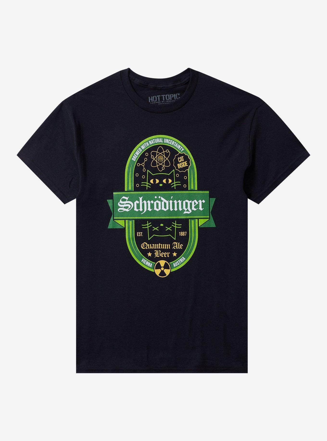 Cat Schrodinger By Sachpica T-Shirt | Trending Graphic Tee For Fans