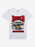 Initial D Crouching Puff Print T-Shirt | Trending Graphic Tee For Fans
