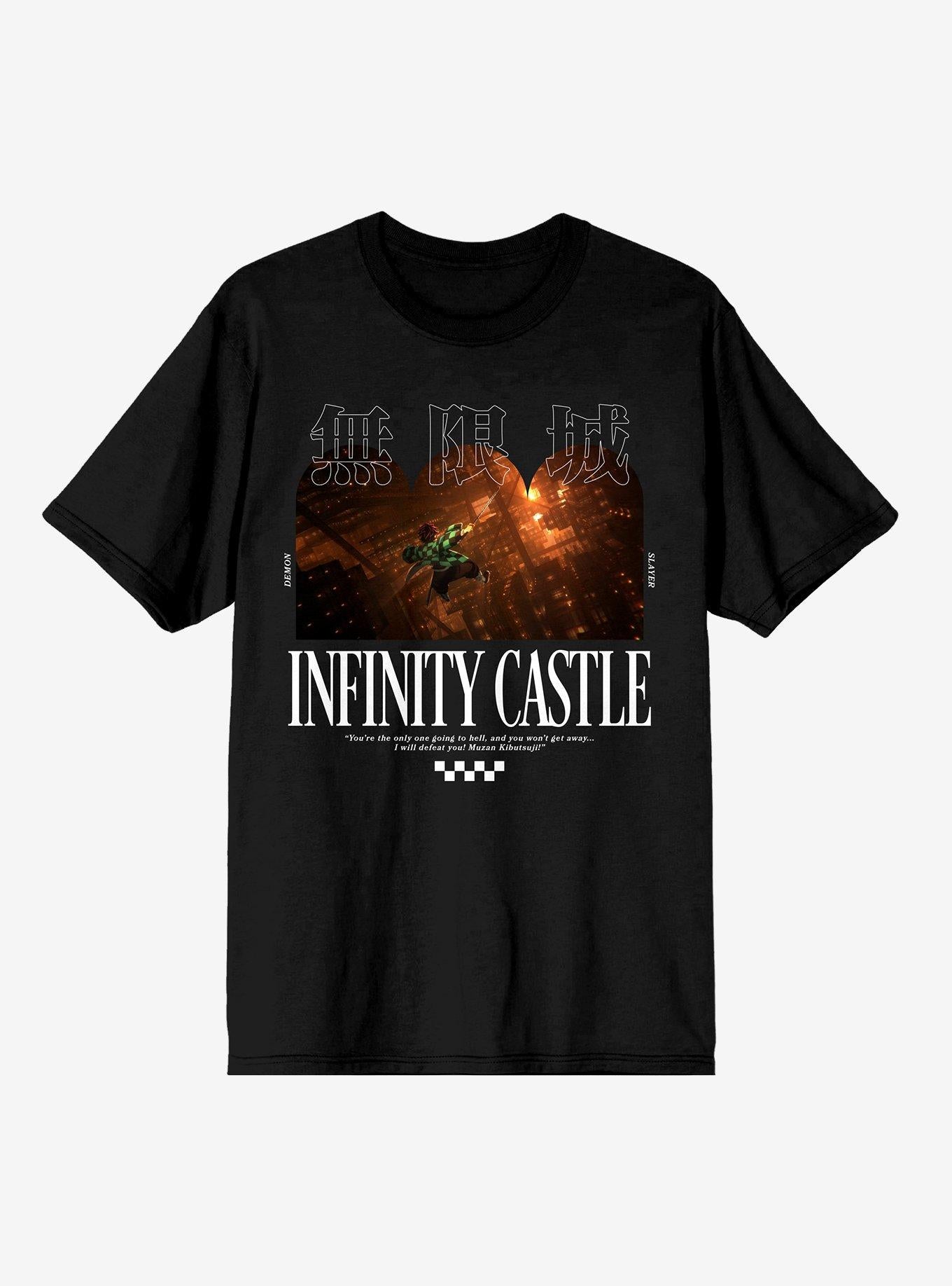 Demon Slayer Kimetsu No Yaiba Infinity Castle T-Shirt | Trending Graphic Tee For Fans