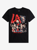 WWE LA Knight Collage T-Shirt | Trending Graphic Tee For Fans