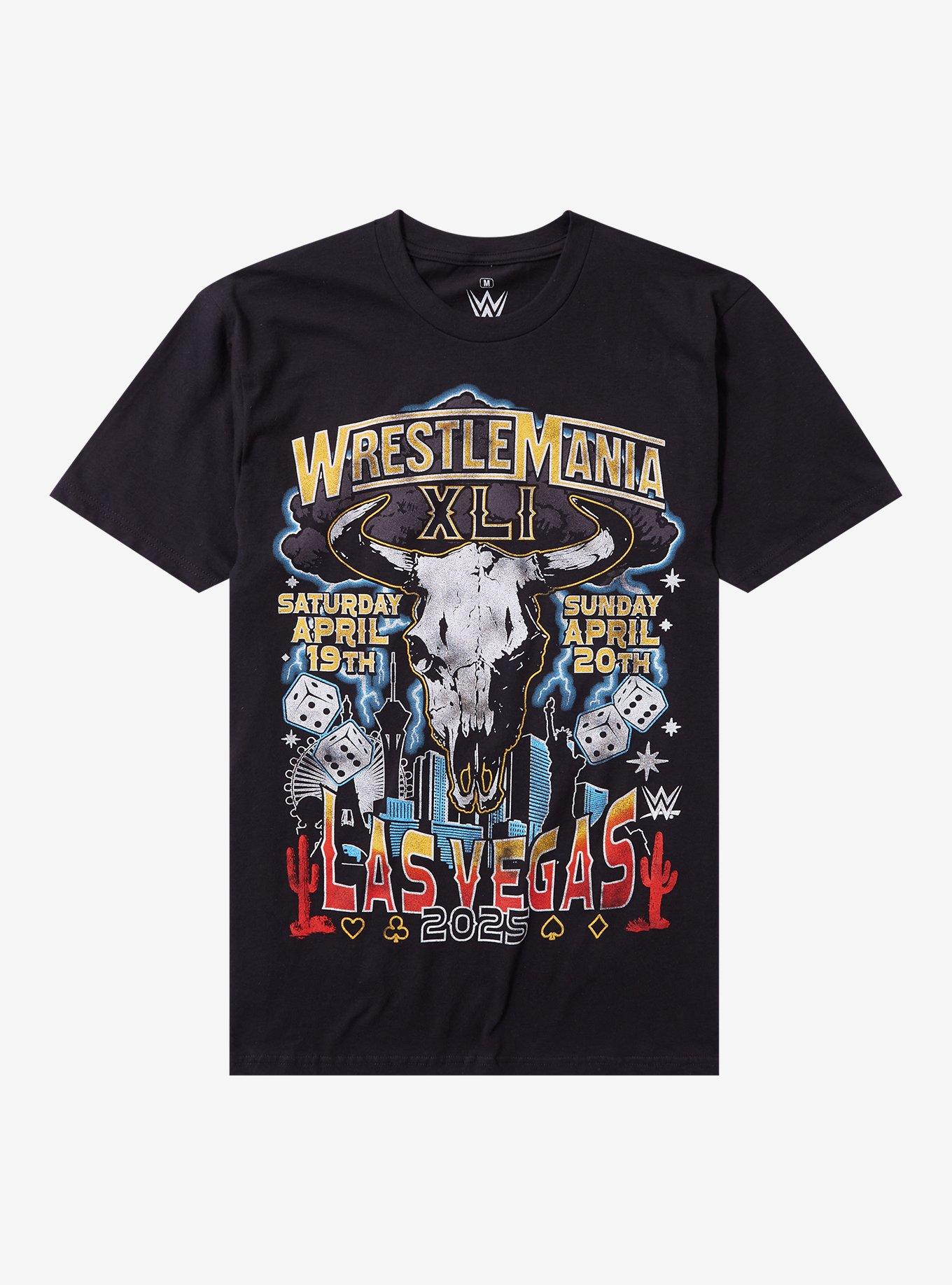 WWE Wrestlemania XLI Las Vegas T-Shirt | Trending Graphic Tee For Fans