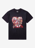Hazbin Hotel Pride Flags Group Hot Topic Exclusive T-Shirt | Trending Graphic Tee For Fans