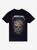 Metallica Splattered Demon Skull T-Shirt | Trending Graphic Tee For Fans