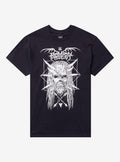 WWE Damian Priest Horned Skull By Riddick T-Shirt | Trending Graphic Tee For Fans
