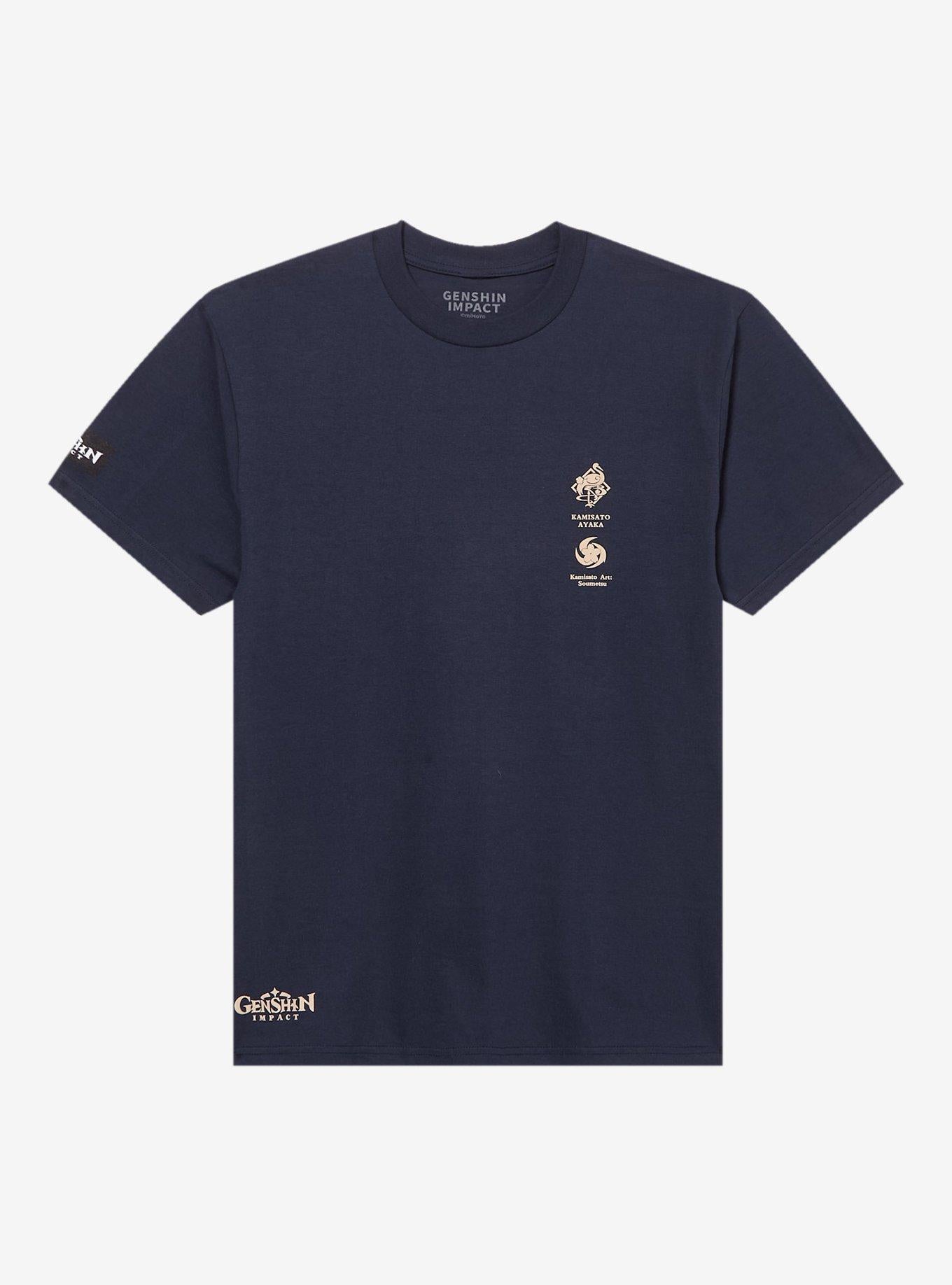 Genshin Impact Kamisato Ayaka T-Shirt | Trending Graphic Tee For Fans
