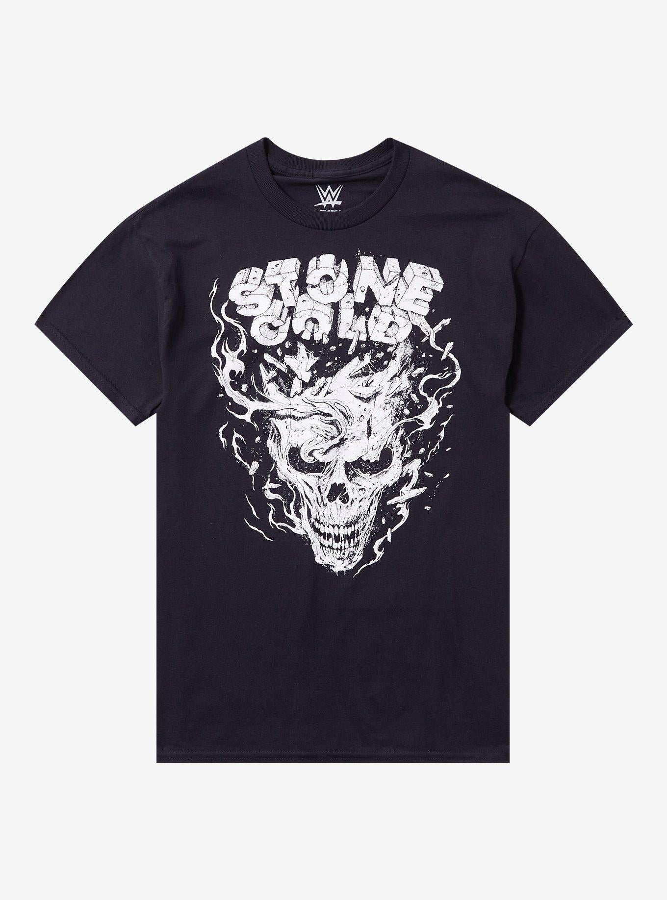 WWE Stone Cold Steve Austin Skull By Riddick T-Shirt | Trending Graphic Tee For Fans