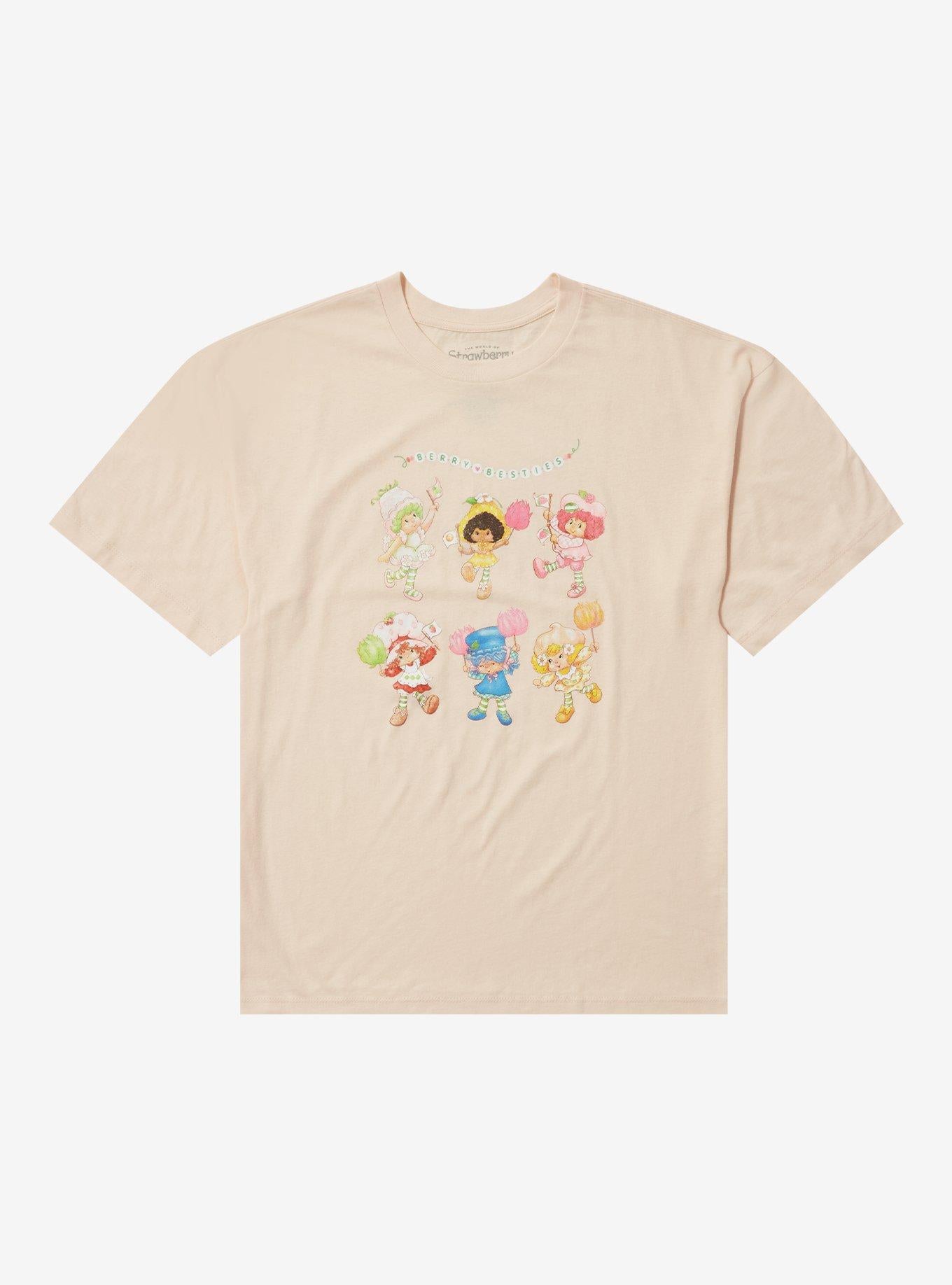 Strawberry Shortcake Berry Besties Beads Girls T-Shirt | Trending Graphic Tee For Fans