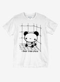 Panda Got Too Silly Girls By Square Apple Studios T-Shirt | Trending Graphic Tee For Fans