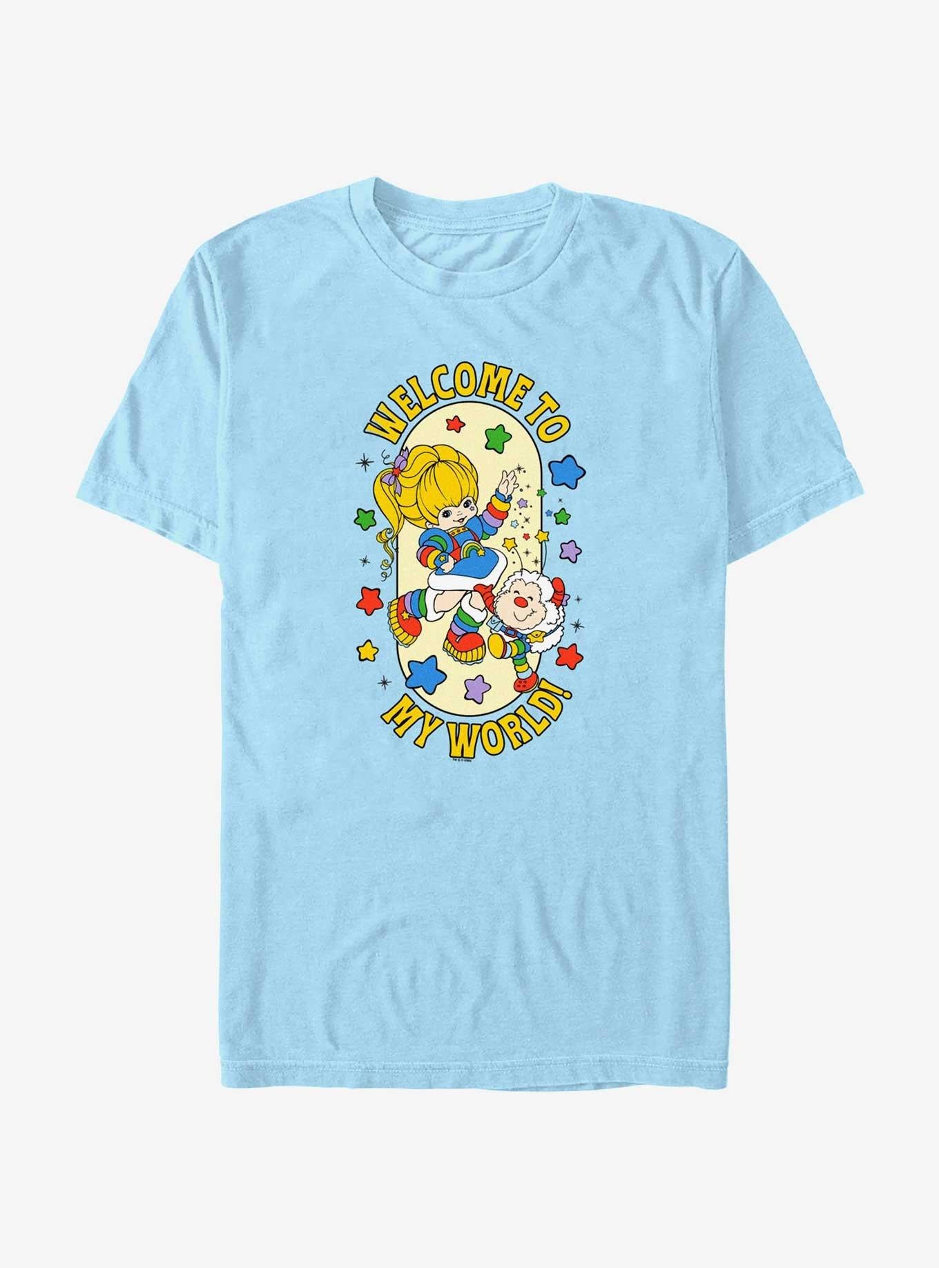 Rainbow Brite Welcome To My World T-Shirt | Trending Graphic Tee For Fans