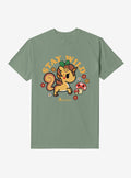 Tokidoki Stay Wild Unicorno Garment Dye T-Shirt | Trending Graphic Tee For Fans